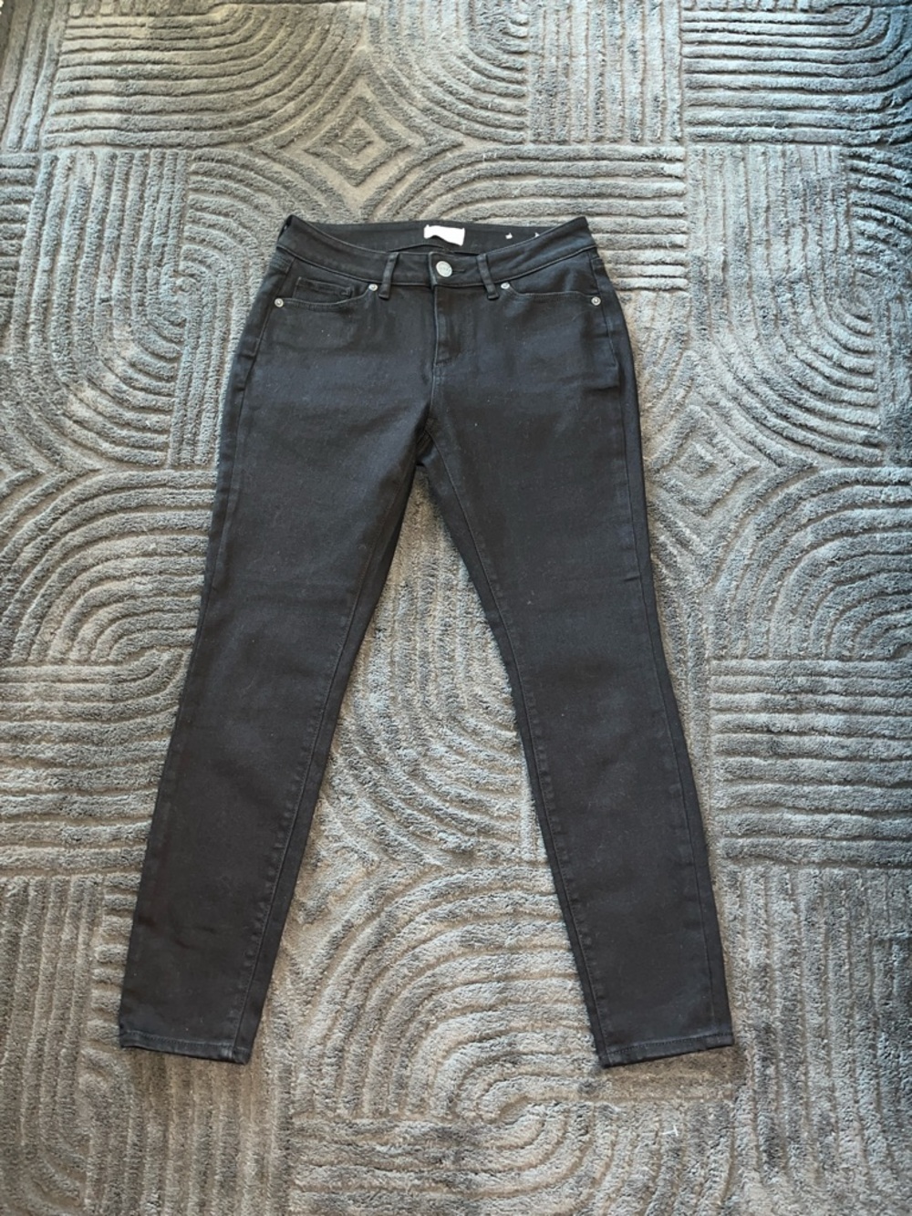 LOFT Black Skinny Jeans with Stretch